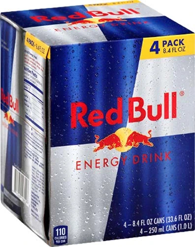 RED BULL 8OZ 4PK