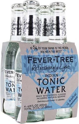 FEVER TREE TONIC WATER LIGHT 4PK