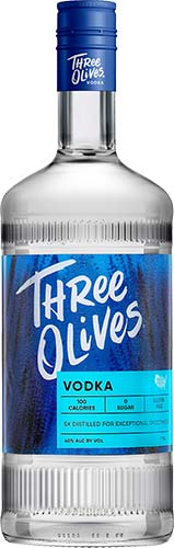 THREE OLIVES VODKA