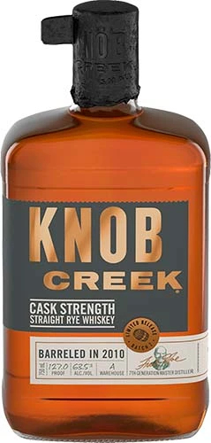 KNOB CREEK CASK STRENGTH RYE
