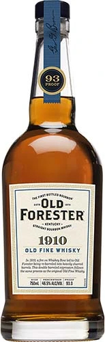 OLD FORESTER 1910 OLD WHISKEY
