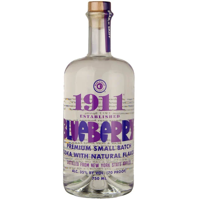 1911 Beak and Skiff Blueberry Flavored Vodka / 750mL