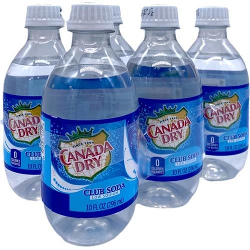 CANADA DRY CLUB SODA 6PK