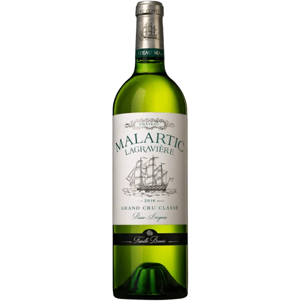 2018 Chateau Malartic Lagraviere Blanc, Pessac-Leognan 750mL