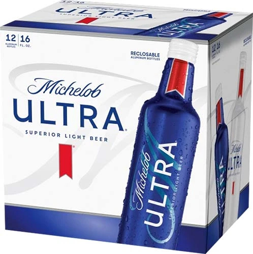 MICHELOB ULTRA ALUMINUM BOTTLES 16OZ 12PK