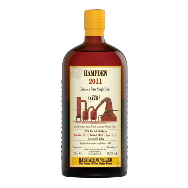 Habitation Velier 2011 Hampden LFCH Rum (118 proof) 750ml