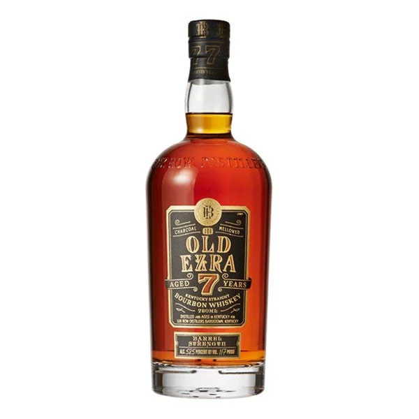 Old Ezra 7 year Barrel Strength Bourbon Whiskey 750ml