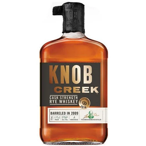 Knob Creek Wally's Single Barrel Cask Strength Rye Whiskey (115 proof) 750ml