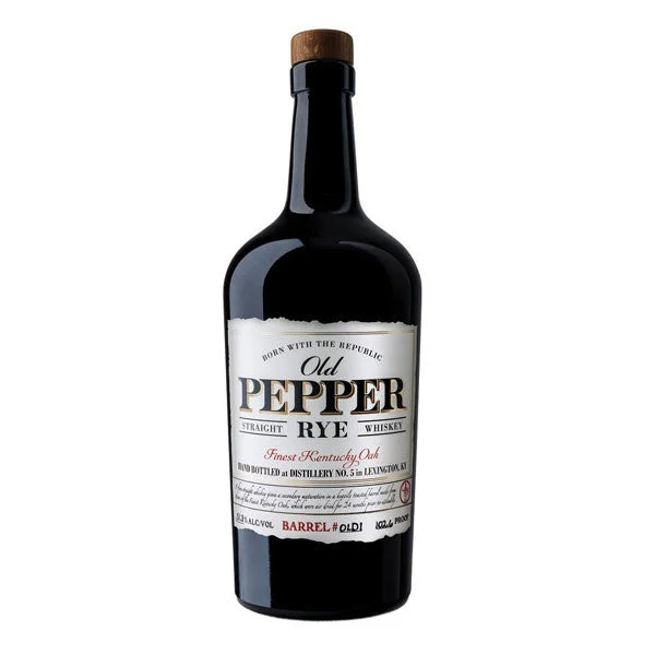 Old Pepper Straight Rye Whiskey Finished in Sherry Cask (101.3 proof) 750mL