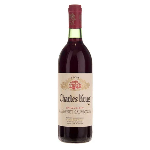 1974 Charles Krug Cabernet Sauvignon 750mL