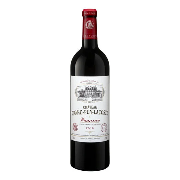 2018 Chateau Grand-Puy-Lacoste, Pauillac 750mL