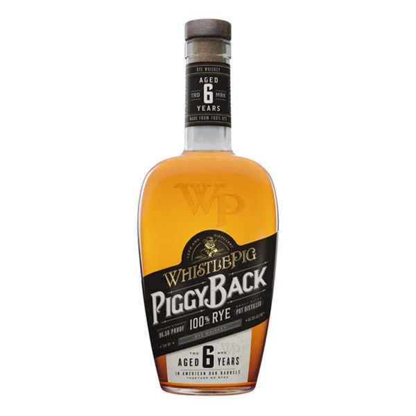 Whistle Pig Piggy Back 6yr Rye Whisky 750mL