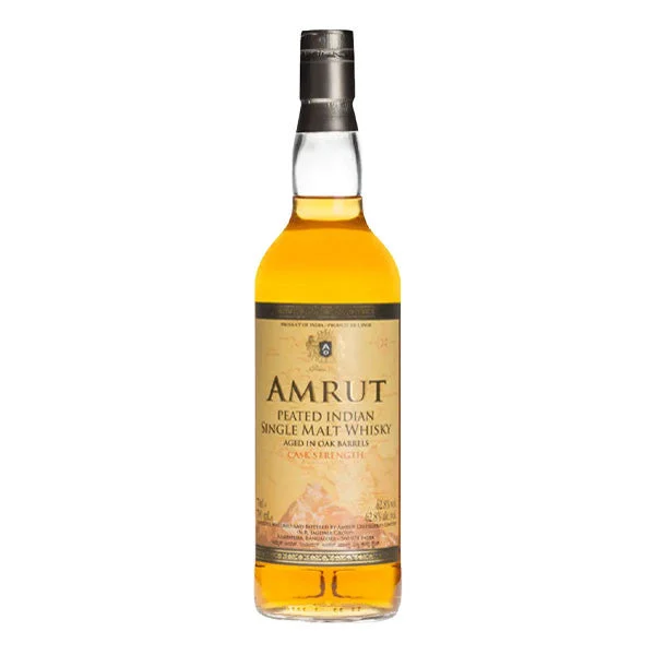 Amrut Cask Strength Peated Single Malt Whisky 750mL