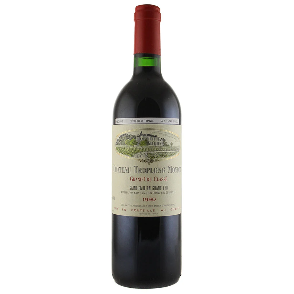 1990 Chateau Troplong Mondot 750mL