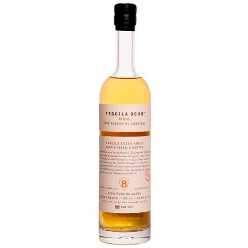 Tequila Ocho 8 year 8 month Extra Anejo 750mL