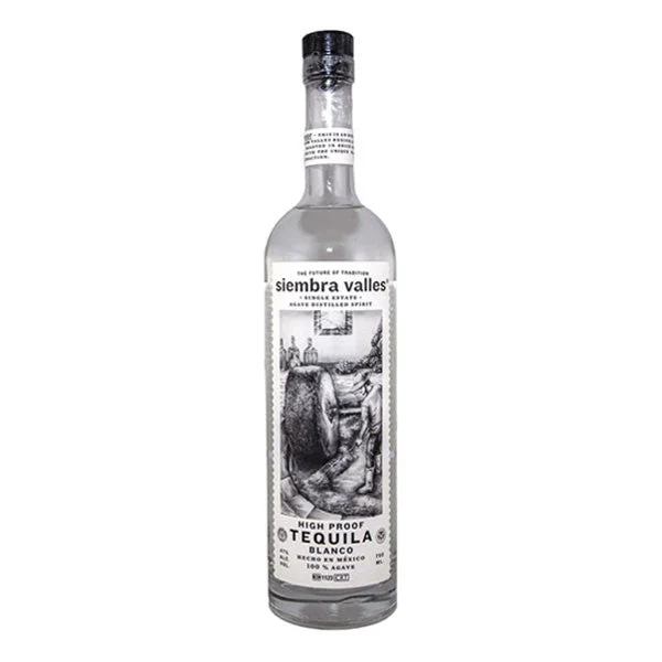 Siembra Valles High Proof Blanco Tequila 750ml