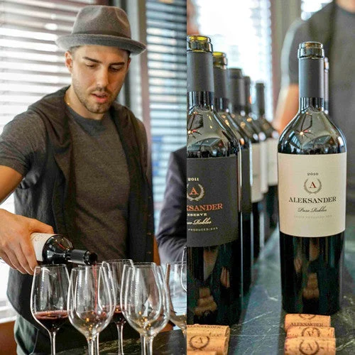 Aleksander Estate Tasting with Sasha Vujacic