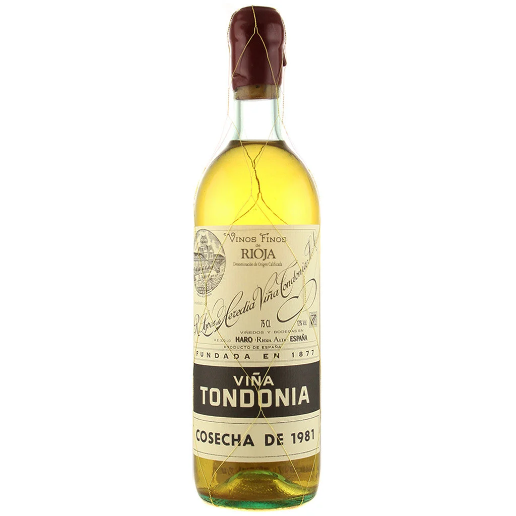 1981 Lopez De Heredia Vina Tondonia Gran Reserva Blanco 750mL