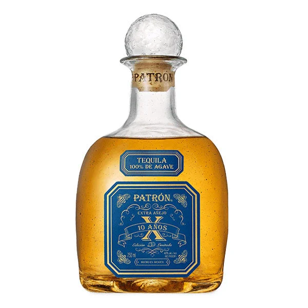 Patron 10 Anos Extra Anejo Tequila 750mL