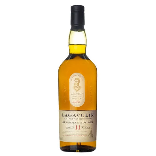 Lagavulin 11 year Offerman Single Malt Scotch Whisky (Rum Cask Finish) 750mL
