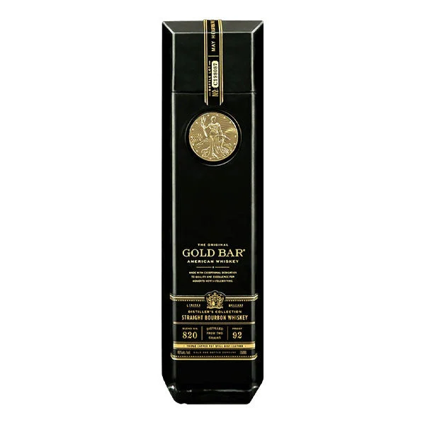 Gold Bar Double Cask Bourbon Whiskey 750ml