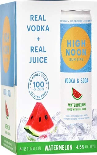HIGH NOON WATERMELON 4PK