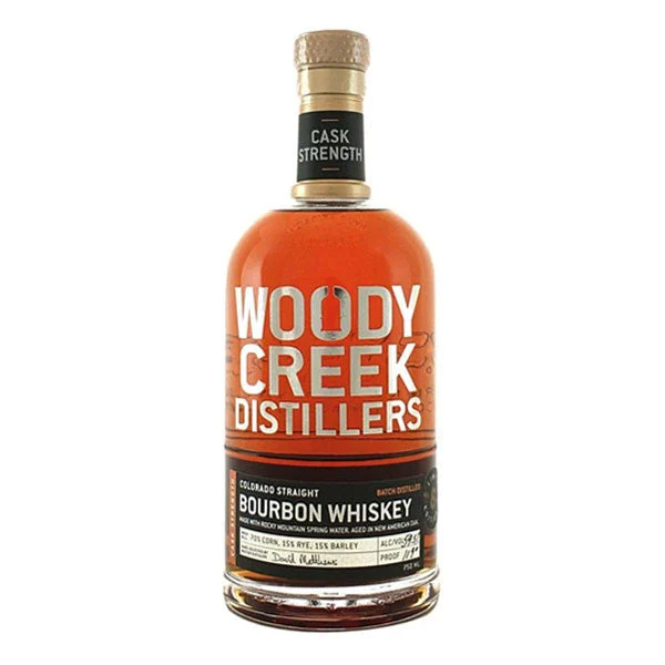 Woody Creek Cask Strength Bourbon Whiskey 750mL