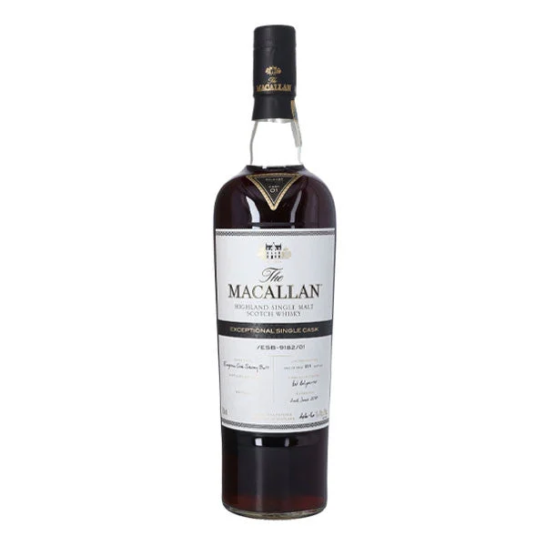 2001 Macallan Exceptional Single Cask #6355 Single Malt #9182 Scotch Whiskey 750mL