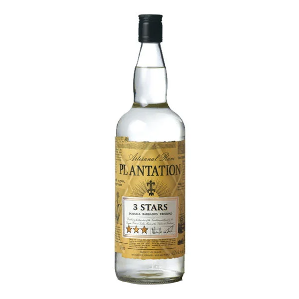 Plantation '3 Stars' White Rum 1L