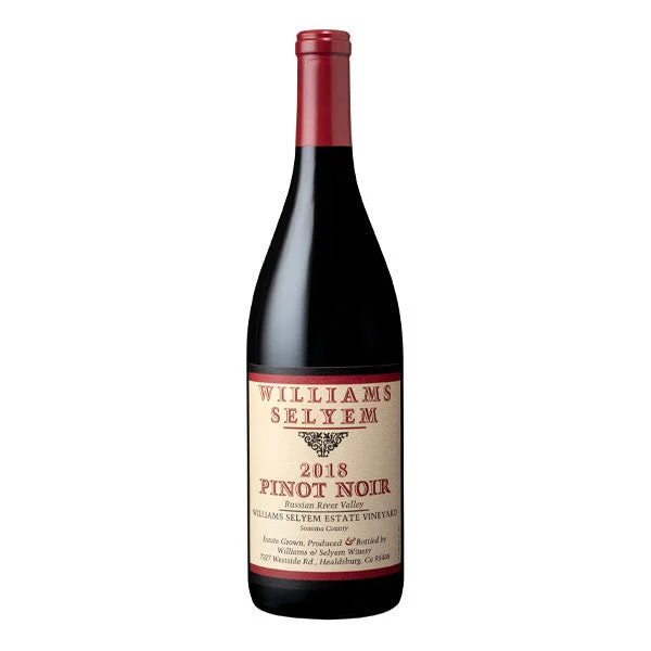 2018 Williams Selyem Pinot Noir Estate Vineyard 750mL
