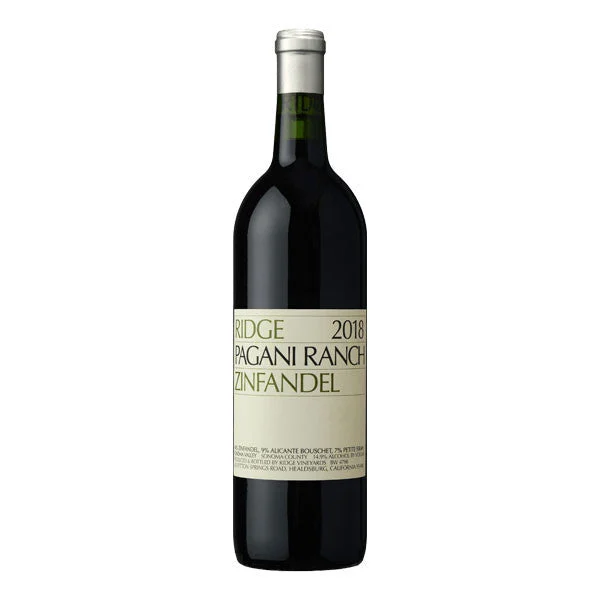 2018 Ridge Zinfandel Pagani Ranch 750mL