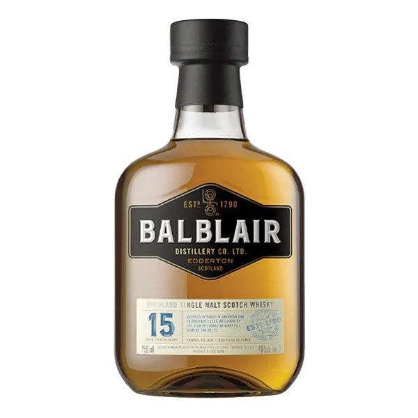 Balblair 15 year Single Malt Scotch Whisky 750mL