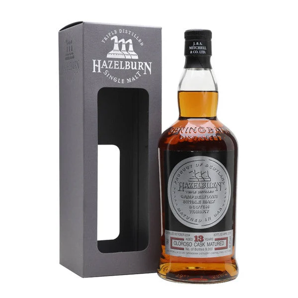 Hazelburn 13 year Oloroso Single Malt Scotch Whisky 750mL