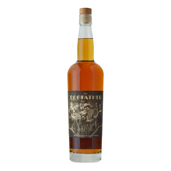 The Dogfather 15 year Bourbon Whiskey 750ml