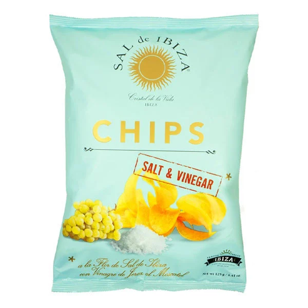 Sal De Ibiza Salt & Vinegar Chips 125g