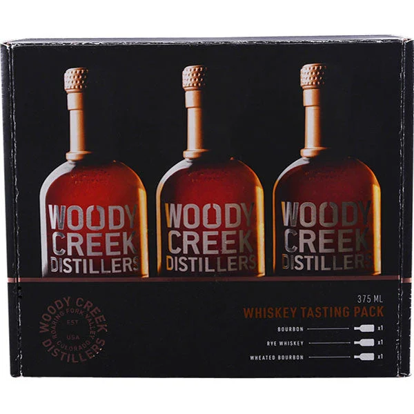 Woody Creek Whiskey Gift Pack 3-375ml's