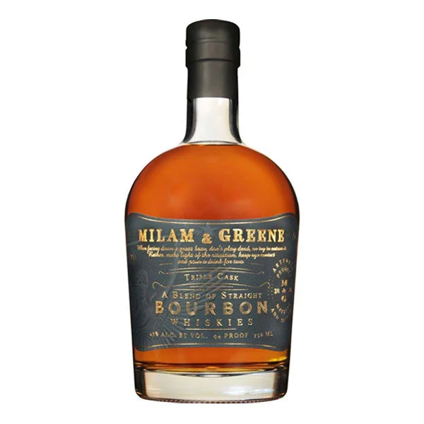 Milam & Greene Triple Cask Bourbon Whiskey (94 proof) 750mL