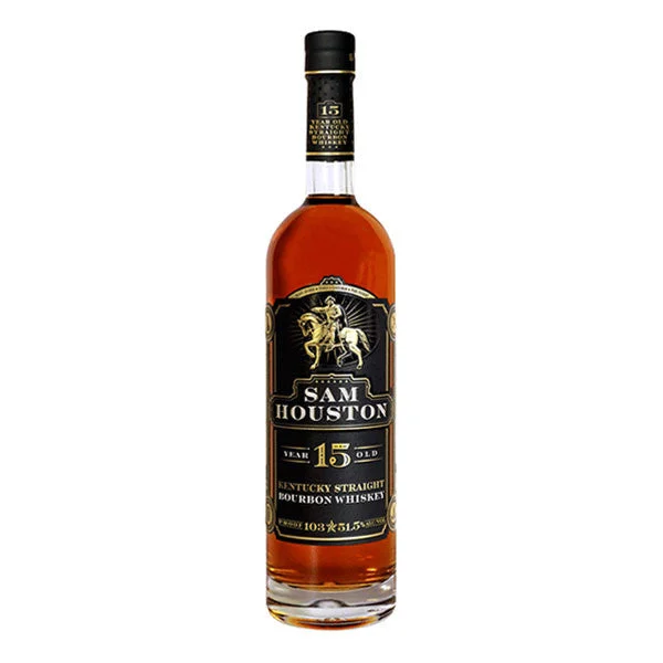 Sam Houston 15 year Bourbon Whiskey (103 proof) 750mL