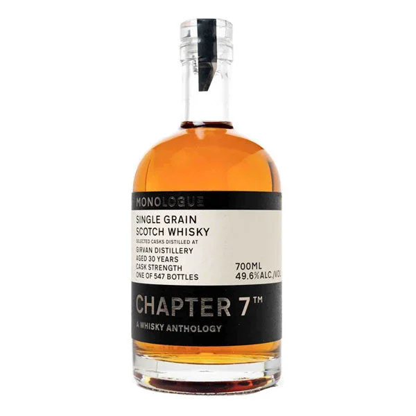 Chapter 7 Girvan 30 year Single Grain Whisky 750mL