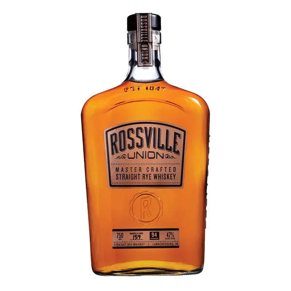 Rossville Union Rye Whiskey (94 proof) 750mL
