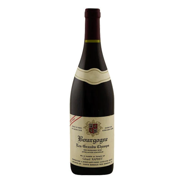 2019 Gerard Raphet Bourgogne Rouge Les Grands Champs Cuvee Unique 750ml