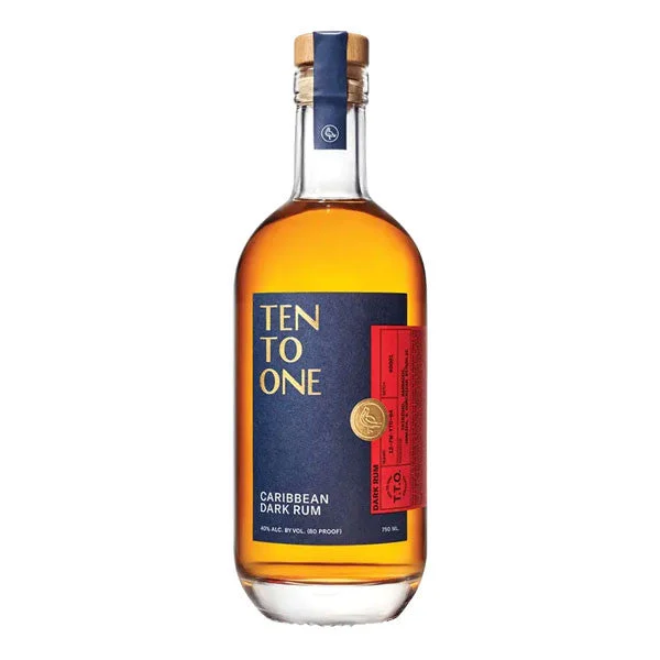 Ten to One Dark Carribean Rum 750ml