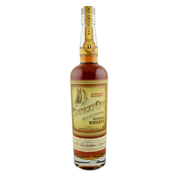 Kentucky Owl Batch 11 Cask Strength Bourbon Whiskey (127.6 proof) 750mL