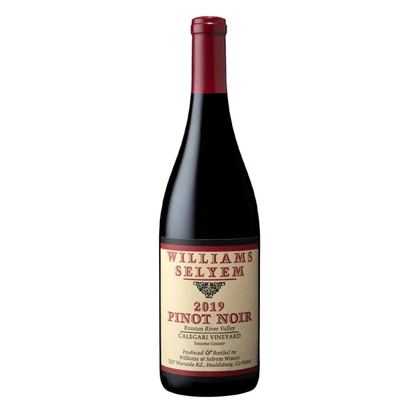 2019 Williams Selyem Pinot Noir Calegari Vineyard 750mL