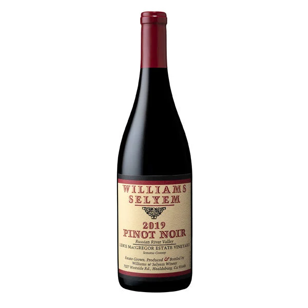 2019 Williams Selyem Pinot Noir Lewis MacGregor Estate Vineyard 750mL