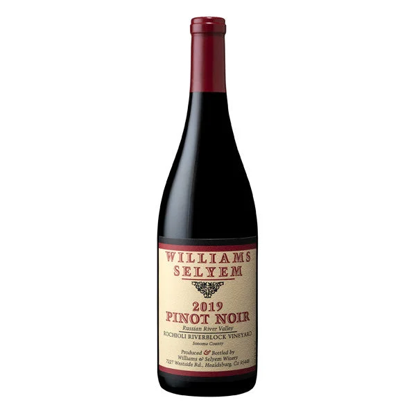 2019 Williams Selyem Pinot Noir Rochioli Riverblock Vineyard 750mL