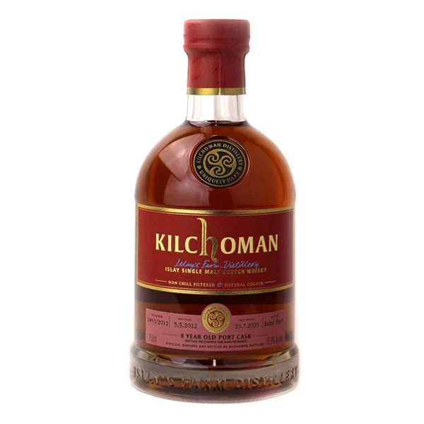 Kilchoman 8 year Ruby Port Single Malt Scotch Whisky (55.9%ABV) 750mL