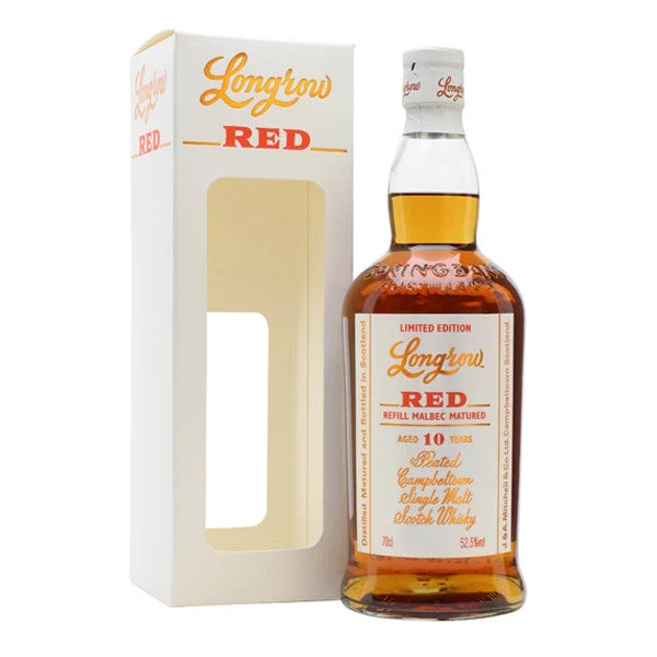Longrow Red 10 year Malbec Single Malt Scotch Whisky 750mL