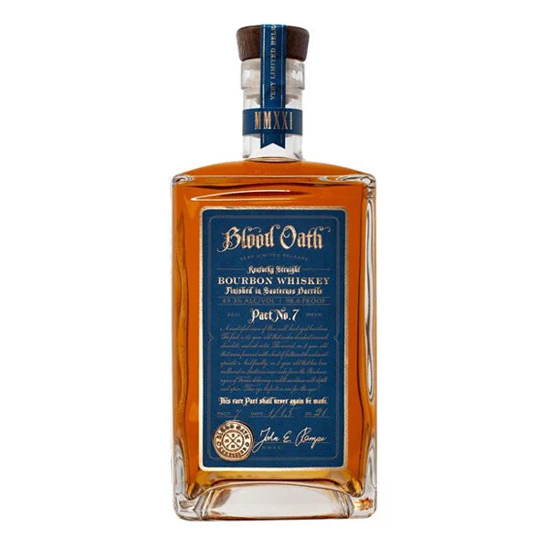 Blood Oath Part 7 Bourbon Whiskey 750mL