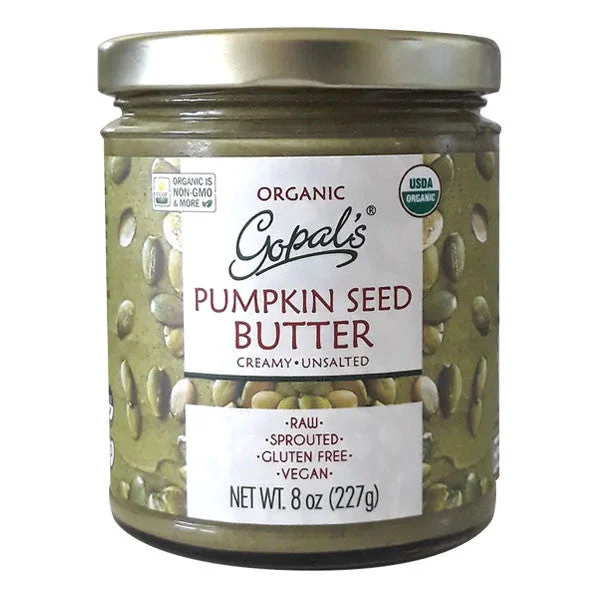 Pumpkin Seed Butter Unsalted 8oz Gopal's